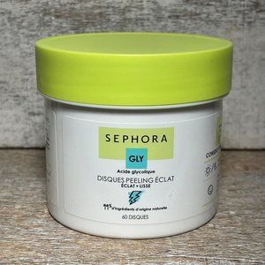 Sephora GLY Glycolic Acid Glow Peel Pads 60 cts
